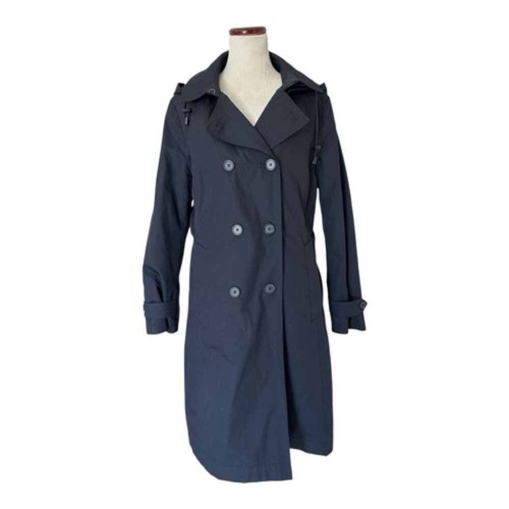 Stan Herman jetBlue Women's Trench Coat Navy